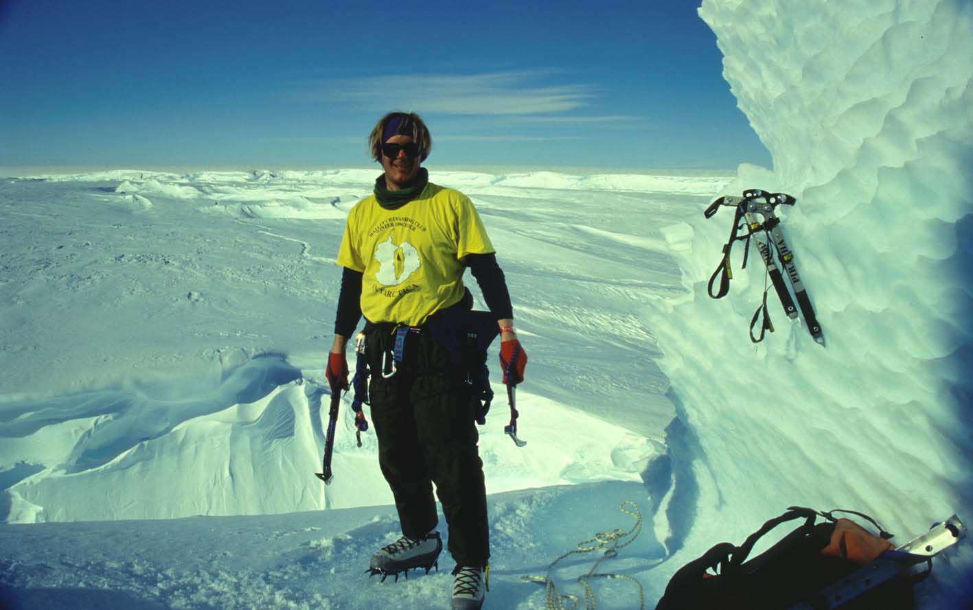 Graeme Hart in Antarctica